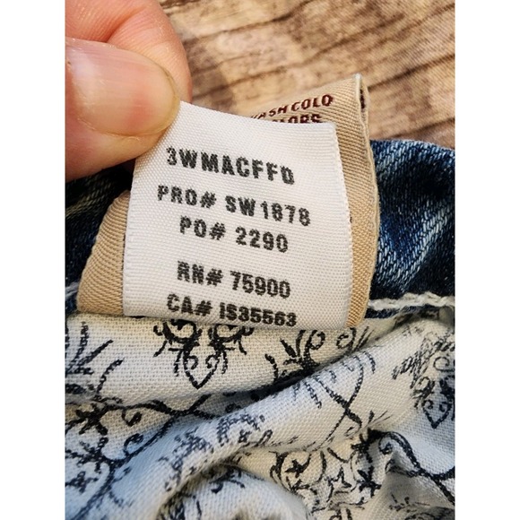 Big Star Maddie Capri Jeans Women's 28 Blue Med Wash - Picture 6 of 16